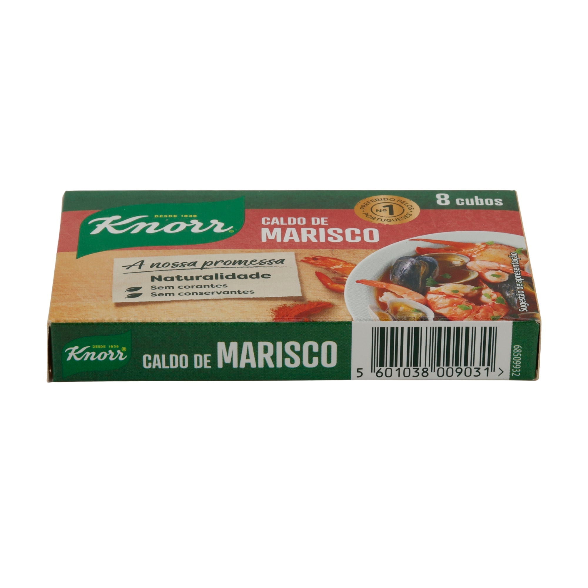 Brühwürfel Knorr Caldo de Marisco | Für Brühe | Meeresfrüchte-Gewürz | 8 Würfel (80 g) KNORR